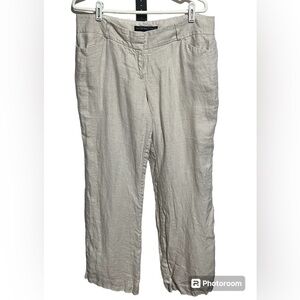 The Limited Drew Fit Linen Pants Sz 14